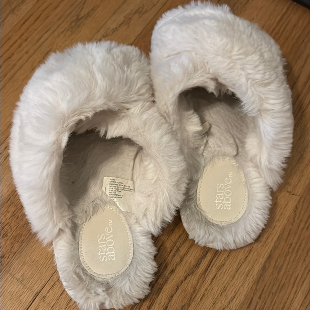 Well worn slippers